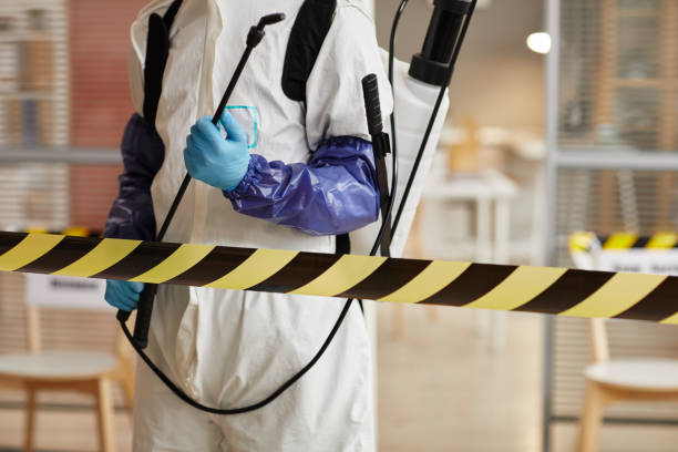 Professional Trauma Scene Cleanup technician working in Clearfield, UT